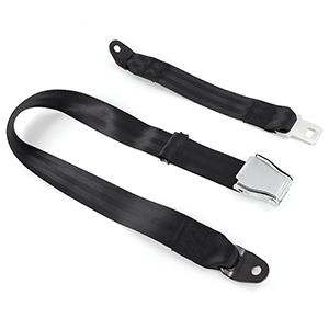 Adjustable 2-Point Aircraft Seat Belt 