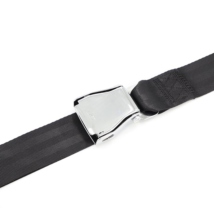 Adjustable 2-Point Aircraft Seat Belt 
