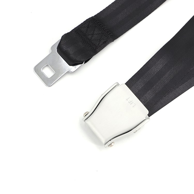 Aluminum aircraft buckle seat belt airplane safety belt 