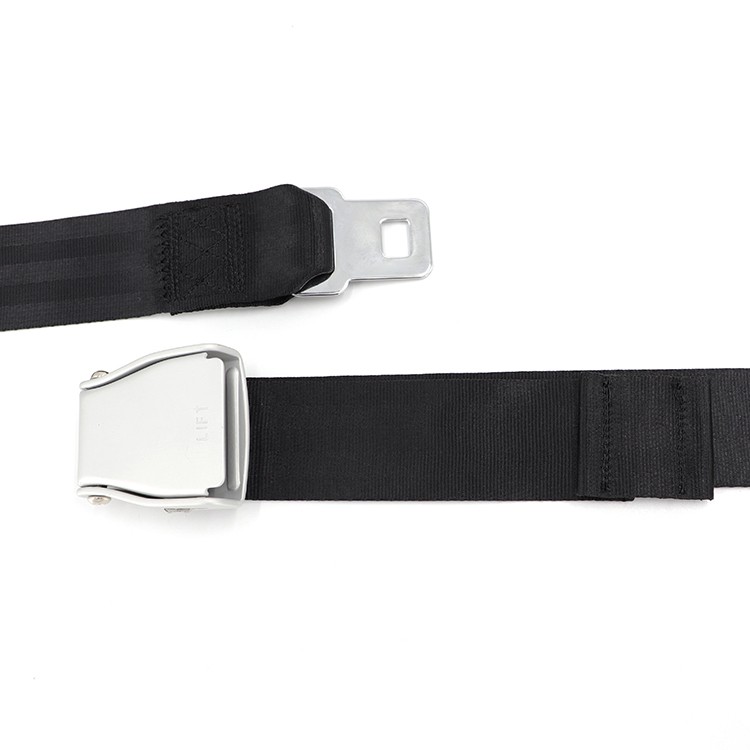 Aluminum aircraft buckle seat belt airplane safety belt  - Image 5