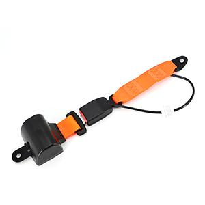 Good quality 2 point automatic retracting seatbelt orange seat belt