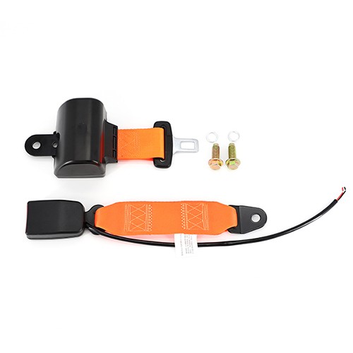 Good quality 2 point automatic retracting seatbelt orange seat belt - Image 1