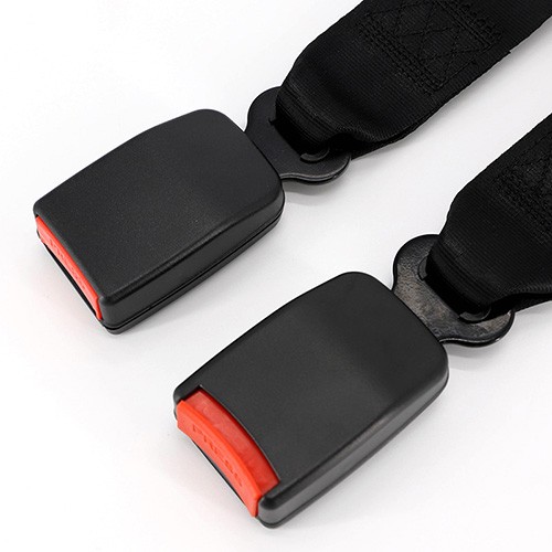 E9 High quality 2 point black safety seat belt - Image 5