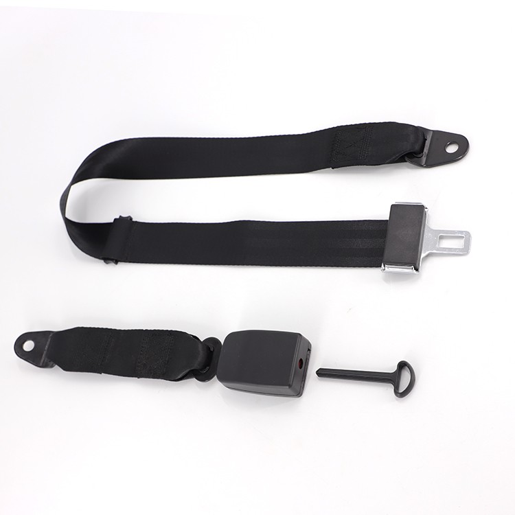 Automatic 2 point amusement equipment seat belt