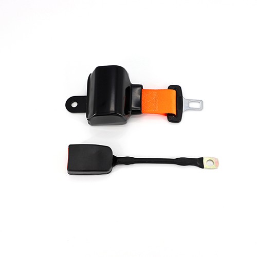 Soft rubber sleeve telescopic automatic locking 2point seat belt