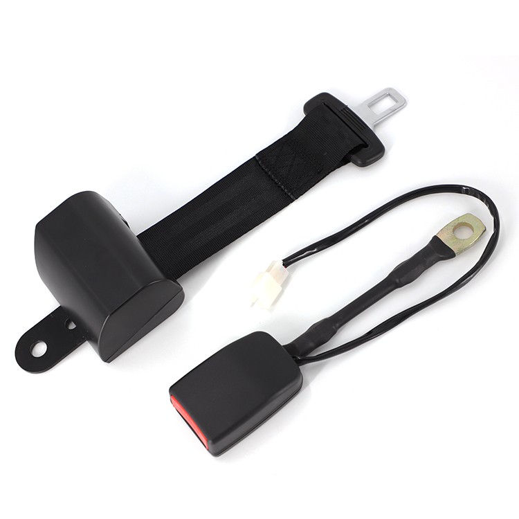 ALR 2 point black safety seat belt