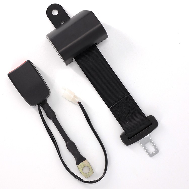 ALR 2 point black safety seat belt
