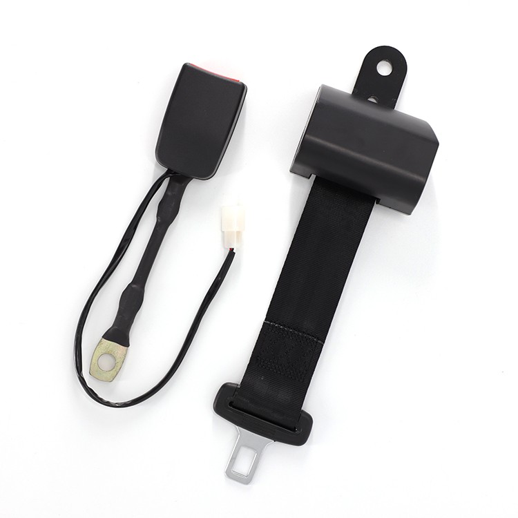 ALR 2 point black safety seat belt